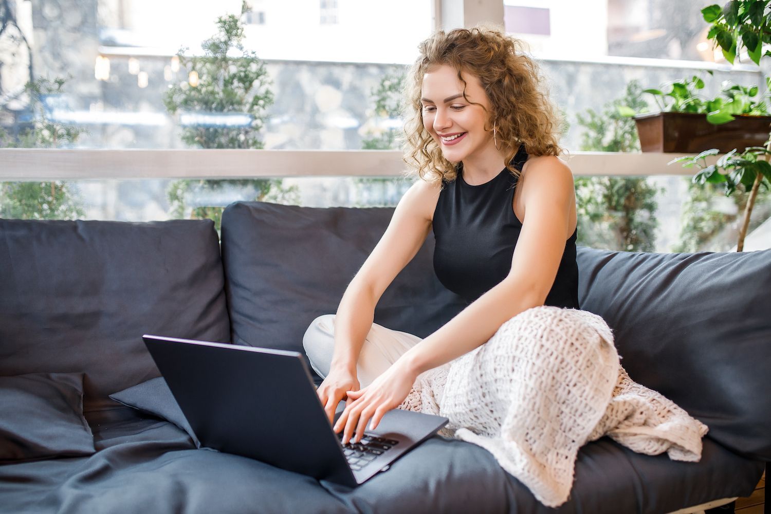 People sending and receiving emails on different devices